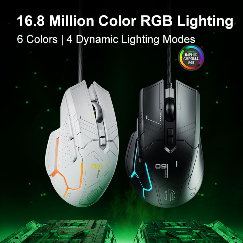 Inphic Design inphic® PG9 AI Design Wired Gaming Mouse – inphic Electronics Co., Ltd